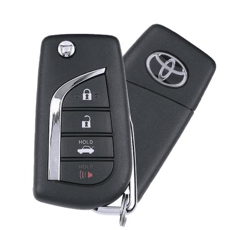 Oem REF: 2018 - 2020 Toyota Camry, Corolla / 4-Button Flip Key / PN: 89070-06790 / HYQ12BFB (H Chip RFK-TOY108